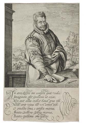 HENDRICK GOLTZIUS Philip Galle.